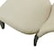 Alaterre Furniture Savoy Upholstered Dining Chairs, Cream Set of 2, PR ANSV02FDC - alternate 4